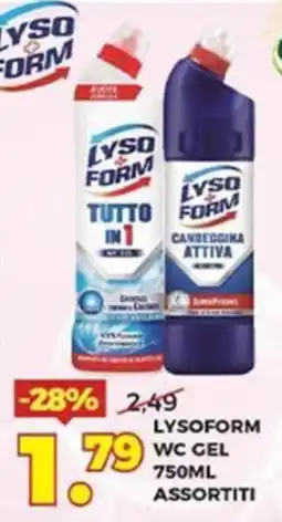Ni Hao Market Lysoform wc gel offerta