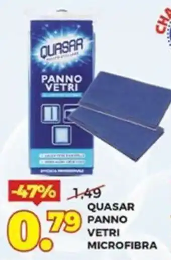 Quasar panno vetri microfibra