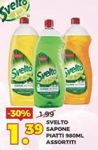 Svelto Sapone Piatti