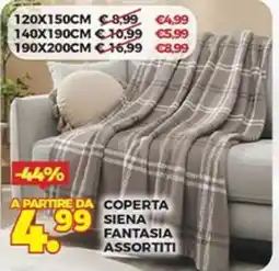 Ni Hao Market Coperta Siena Fantasia Assortiti offerta
