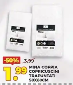 Ni Hao Market Mina coppia copricuscini trapuntati offerta