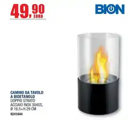 Bricofer Camino da tavolo Bion a bioetanolo offerta