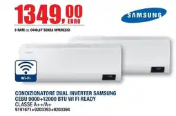 Bricofer Condizionatore dual inverter samsung offerta