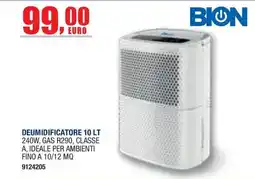 Bricofer Deumidificatore Bion 10 lt offerta