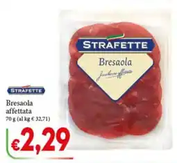 D'Italy Strafette Bresaola affettata offerta