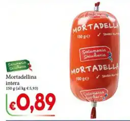D'Italy Mortadellina intera offerta