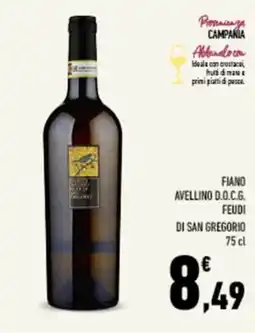 Conad Tuday Fiano Avellino D.O.C.G. Feudi di San Gregorio offerta