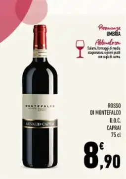 Conad Tuday Rosso di Montefalco D.O.C. Caprai offerta