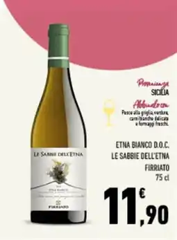 Conad Tuday Etna Bianco D.O.C. Le Sabbie dell'Etna offerta