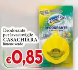 D'Italy Deodorante per lavastoviglie Casachiara limone verde offerta