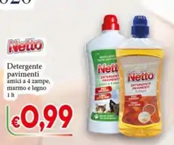 D'Italy Netto Detergente pavimenti amici a 4 zampe, marmo e legno offerta