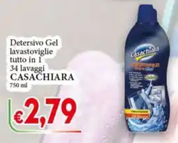 D'Italy Detersivo Gel lavastoviglie tutto in 1 CASACHIARA offerta