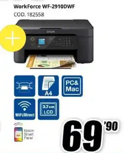 MediaWorld Epson WorkForce WF-2910DWF offerta