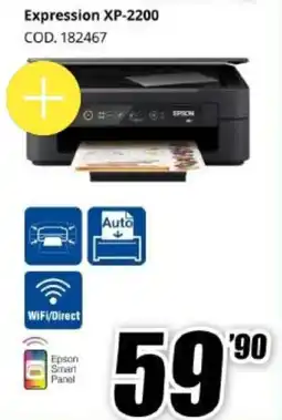 MediaWorld Epson Expression XP-2200 offerta