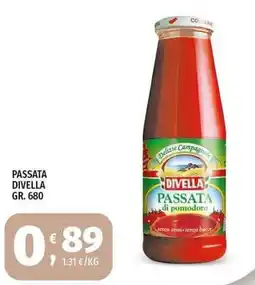 Vivo Supermercati Passata Divella offerta