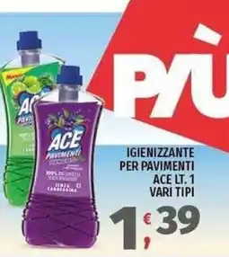 Vivo Supermercati Igienizzante per pavimenti Ace offerta