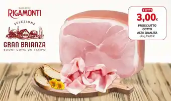 Prosciutto Cotto di Alta Qualità