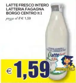 SuperOne Latte fresco intero Lattiera Fagagna offerta