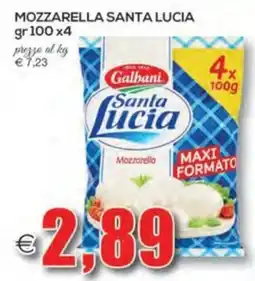SuperOne Mozzarella Santa Lucia offerta