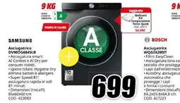 MediaWorld Asciugatrice Samsung offerta