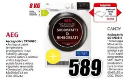 MediaWorld Asciugatrice AEG TR7HG8C offerta