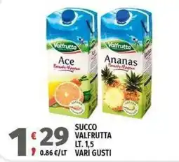 Vivo Supermercati Succo Valfrutta offerta