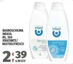 Vivo Supermercati Bagnoschiuma infasil offerta