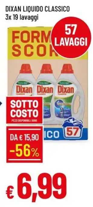 Dixan liquido classico