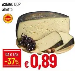 IperFamila Asiago DOP all'etto offerta