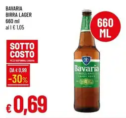 IperFamila Bavaria birra lager offerta