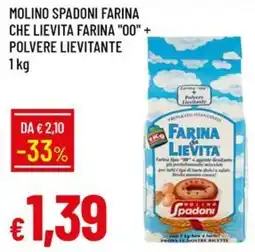 IperFamila Farina e Lievita Molino Spadoni offerta