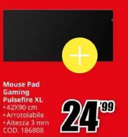MediaWorld Mouse Pad Gaming Pulsefire XL offerta