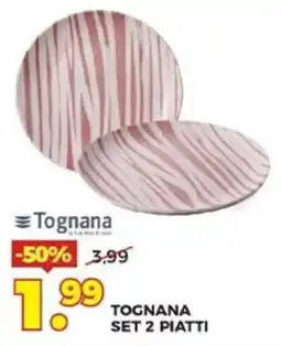 Ni Hao Market Tognana set 2 piatti offerta