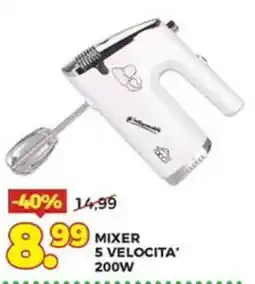 Ni Hao Market Mixer 5 Velocita' 200W offerta