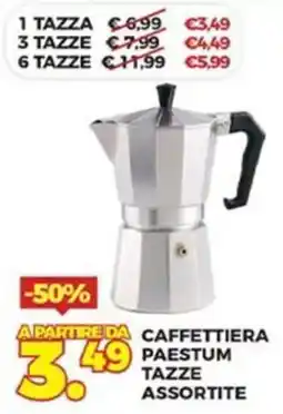 Ni Hao Market Caffettiera Paestum offerta