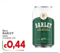D'Italy Birra Barley classic offerta