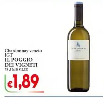Chardonnay veneto IGT IL POGGIO DEI VIGNETI