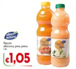 D'Italy Idea Natura Succo albicocca, pera, pesca offerta