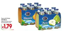D'Italy Succo di frutta DORIA albicocca, pera, pesca offerta