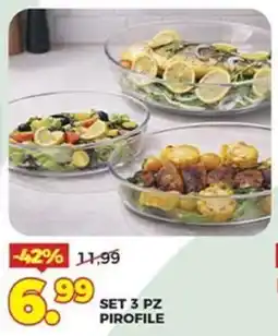 Ni Hao Market Set 3 pz pirofile offerta