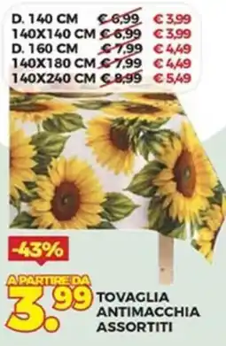 Ni Hao Market Tovaglia antimacchia assortiti offerta