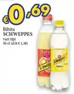 D'Italy Bibita SCHWEPPES offerta