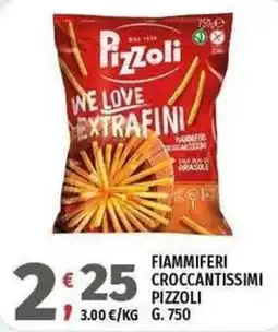 Vivo Supermercati Fiammiferi croccantissimi Pizzoli offerta