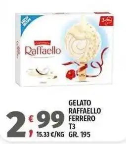 Vivo Supermercati Gelato Raffaello Ferrero offerta