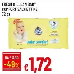 IperFamila Fresh & Clean baby comfort offerta