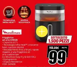 MediaWorld Friggitrice ad aria Moulinex offerta