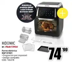 MediaWorld Forno elettrico KOENIC offerta