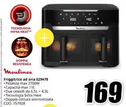 MediaWorld Friggitrice ad aria Moulinex offerta