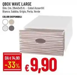 IperFamila Qbox wave large offerta