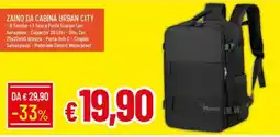 IperFamila Zaino da cabina Urban City Mans offerta